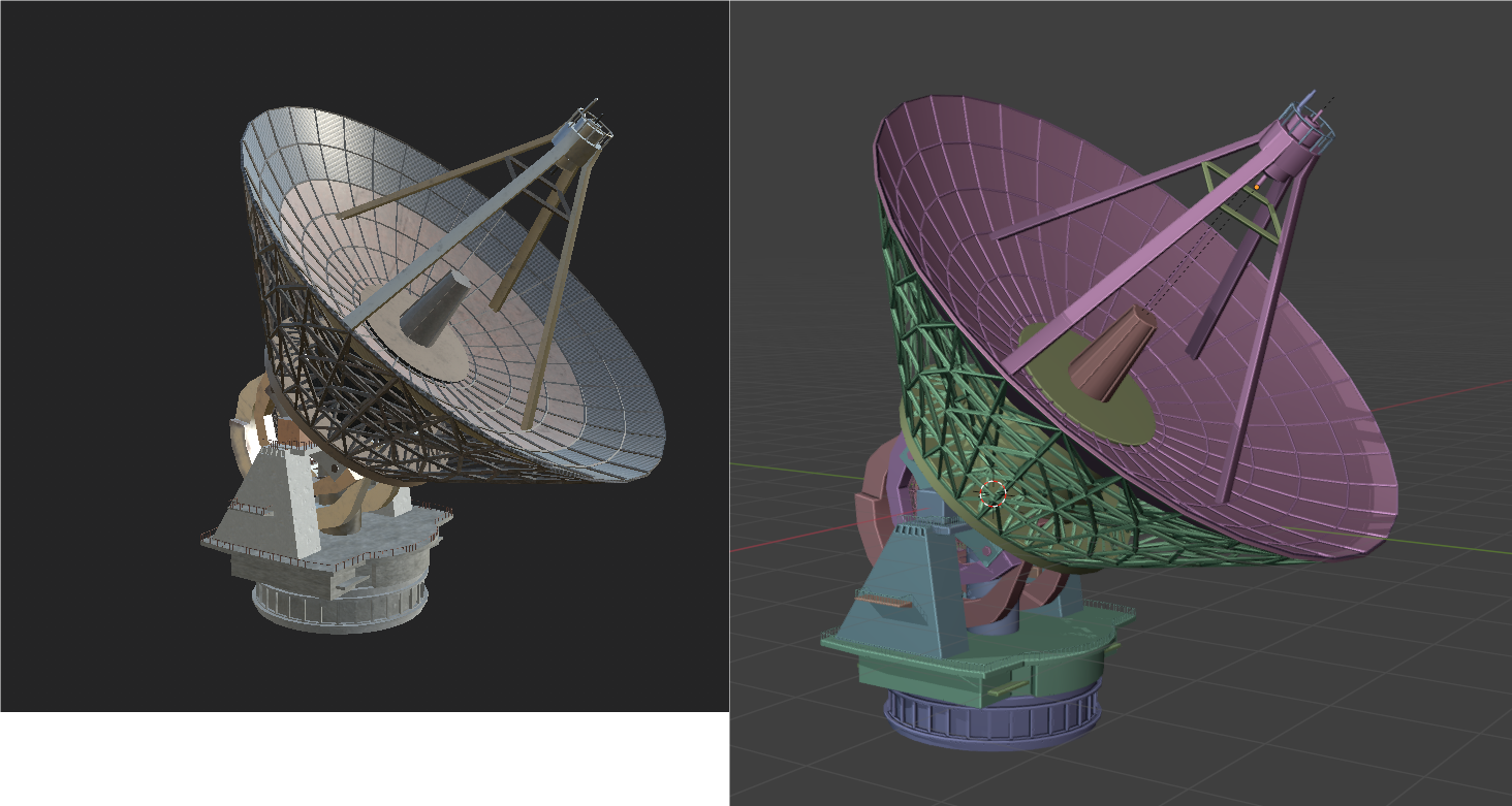 Radio Telescope Model